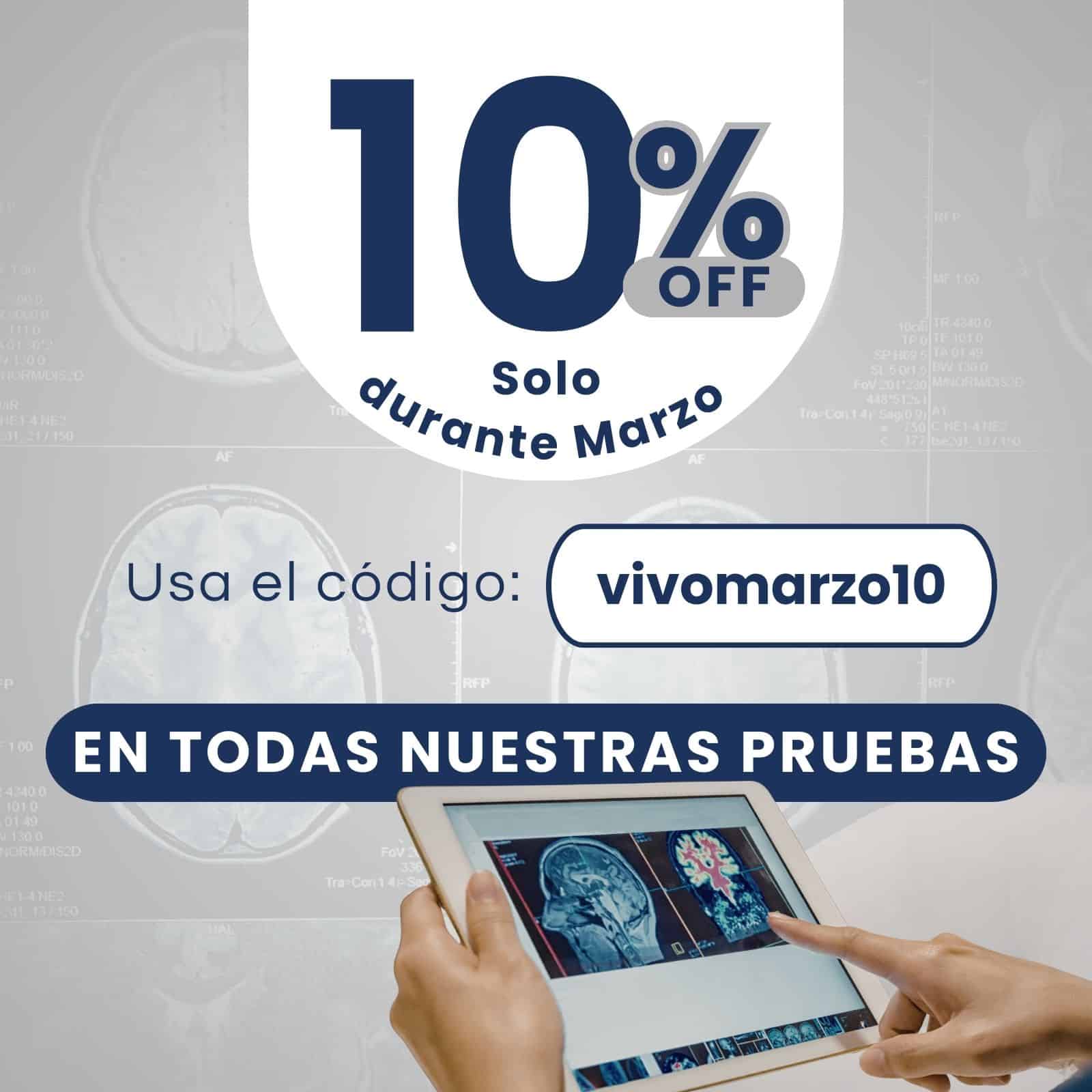 Descuento en GRUPO VIVO, durante el mes de marzo.